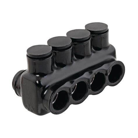 Polaris 30 6 Awg Bagged Insulated Multi Tap Connector Black Ipld30