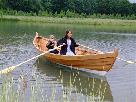 A Double Ended 15ft Rowing Boat Built By Adrian Morgan