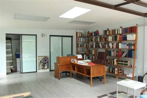 Garage Conversion Contemporary Home Office Los Angeles By
