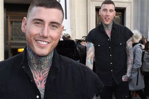 Jeremy Mcconnell Shows Off Elaborate New Head Tattoo During Surprise Appearance At London