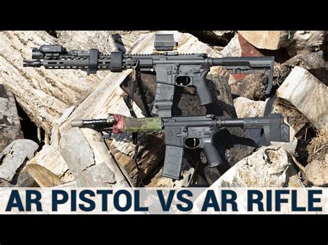 AR Pistol Vs AR Rifle What Should You Pick Guns Com