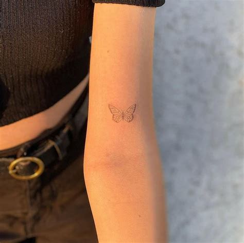 Small Tattoos On Instagram “more Beautiful Fine Line Butterflies By