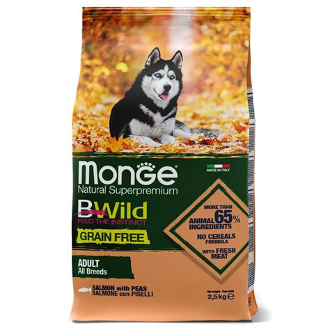 Купить Сухой корм Monge Dog Bwild Grain Free для взрослых собак