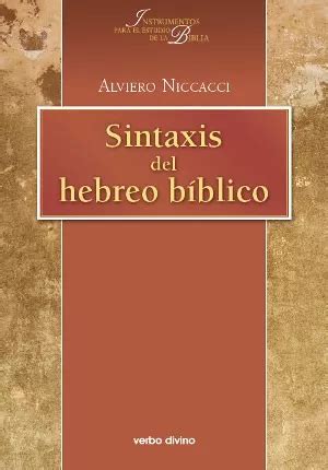 Sintaxis Del Hebreo Biblico Env O Gratis