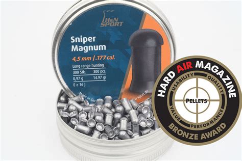 Handn Sniper Magnum 1497 Grain 177 Caliber Pellet Test Review