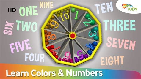 Learn Number With Spin Wheel Game Colors Spin Wheel Shemaroo Kids