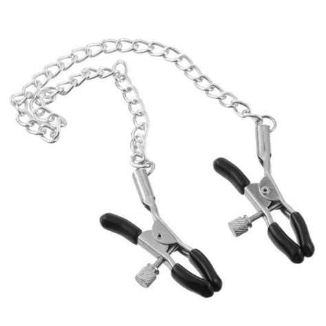 Breast Nipple Clamp Clips Stainless Steel Metal Chain Nipple Etsy