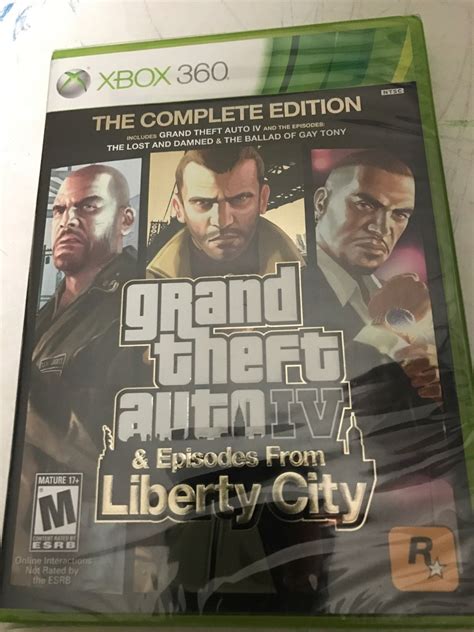 Grand Theft Auto Iv And Episodes From Liberty City Xbox 360 45000