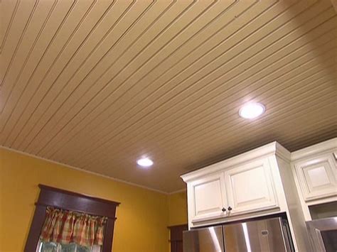 Can anyone direct me to a 4x8 panel that would look good? How to Install a Tongue-and-Groove Plank Ceiling | Plank ...