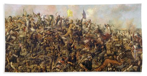 Battle Of The Little Bighorn Painting At Explore