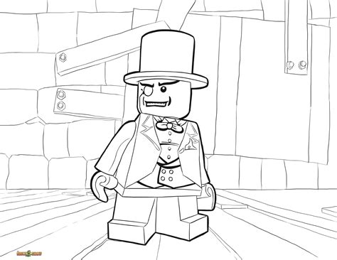 LEGO DC Universe Super Heroes Coloring Pages Free Printable LEGO