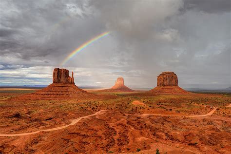 Monument Valley Rainbow Photograph By Mark Whitt Fine Art America