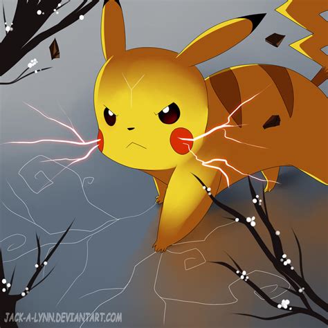Evil Pikachu By Jacky Bunny On Deviantart