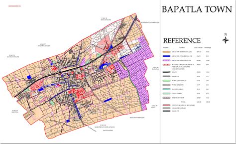 Bapatla Master Development Plan Map Master Plans India