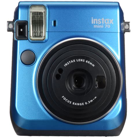 You can see in the above photo this camera looks. FUJIFILM INSTAX Mini 70 Instant Film Camera (Island Blue)