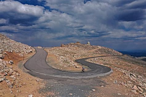 Cycling Mt Evans Mt Blue Sky Highest Paved Road Usa Pjamm Cycling
