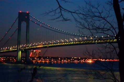 Verrazano-Narrows Bridge // bridge newyork nyc 2008 december night