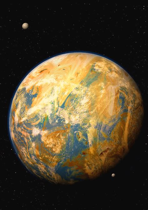 Extrasolar Planet Gliese 581c By Mark Garlickscience Photo Library