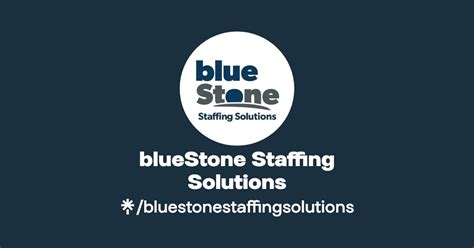 Bluestone Staffing Solutions Instagram Facebook Linktree