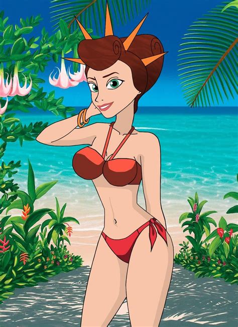 Attina In A Bikini By Carlshocker On DeviantArt Disney Princess