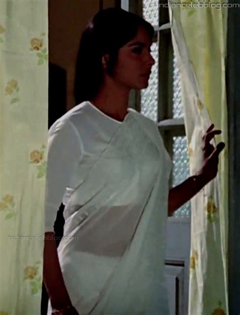 waheeda rehman bollywood actress zz9 hot see through saree hd caps