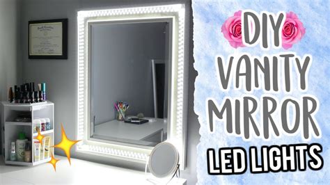 Diy Makeup Vanity Mirror With Lights Saubhaya Makeup