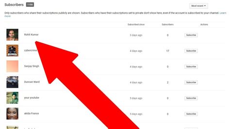 how to see your youtube subscribers 2020 check who subscribed on phone and computer youtube