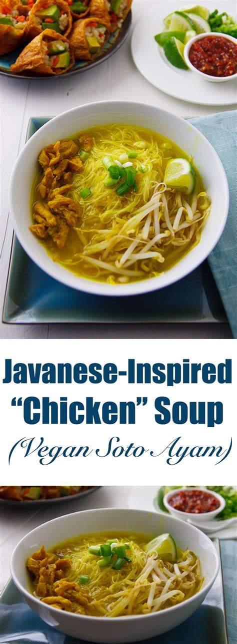 Soto ceker is one of the popular street food in jakarta, bali, surabaya, bandung, and most of major cities in indonesia. Javanese-Inspired "Chicken" Soup (Vegan Soto Ayam ...