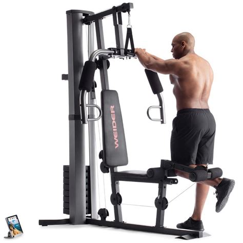 Weider Xrs 50 Home Gym With 112 Vinyl Weight Stack Ph