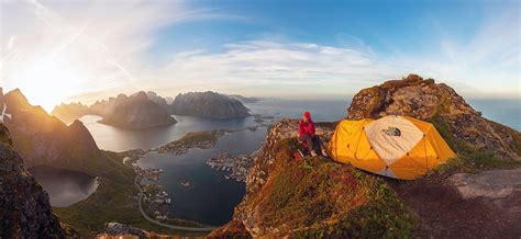 Camping On Top Of Reinebringen Adventure Photography Natural