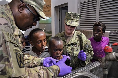 U S Service Members Provide Humanitarian Aid In Djibouti U S Department Of Defense Defense