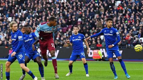 West Ham 1 1 Everton Dominic Calvert Lewin Tipped For England Call After Goal Bbc Sport
