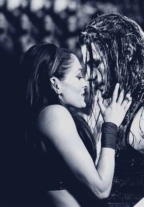 Pin By Peyton Roach On Brie Bella Roman Reigns Brie Bella Romantic Couple Kissing