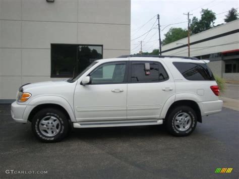 2001 Natural White Toyota Sequoia Limited 4x4 33329631