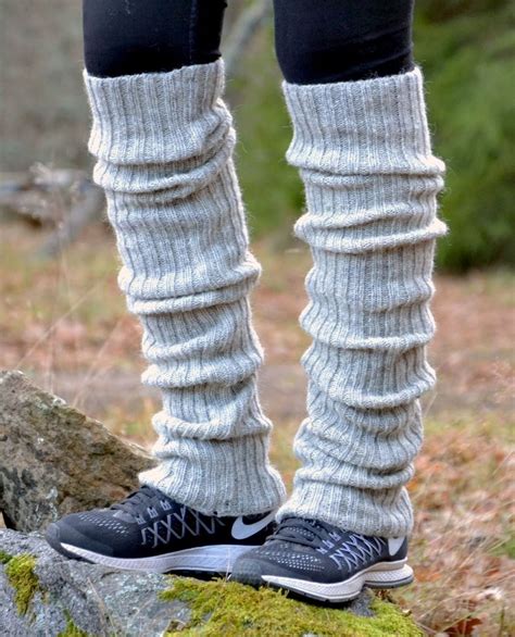 Scandinavian Wool Leg Warmers 2 Sizes 6 Colors