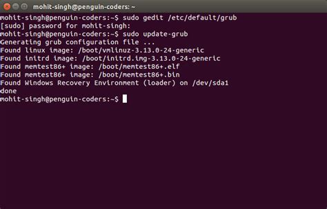 Change Grub 2 Default Time Out In Linux And Ubuntu The Penguin Coders