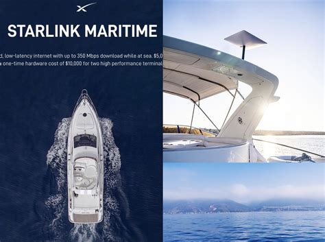 Starlink Maritime Internet In The Middle Of The Sea Nautica News