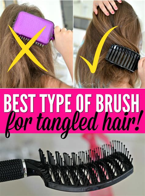 How To Comb Tangled Hair Solution Tangled Hair