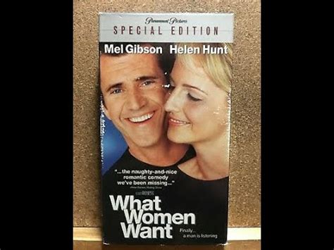 Opening To What Women Want Special Edition VHS 2001 YouTube