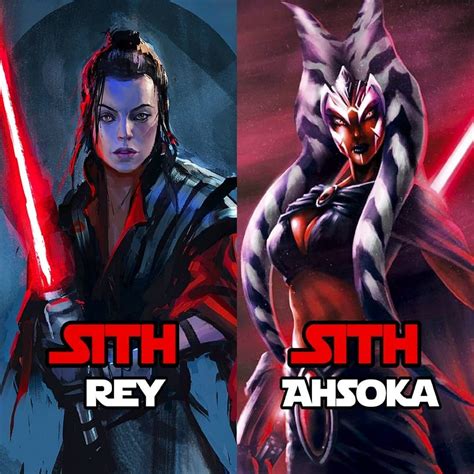 Star Wars Verse On Twitter Who Would Make A Better Sith Artist Rey