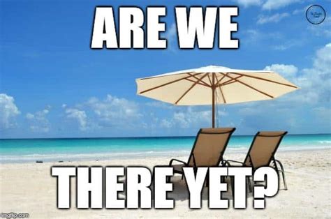 Beach Vacation Meme