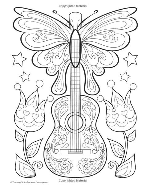 Pin On Music Coloring Pages For Adults