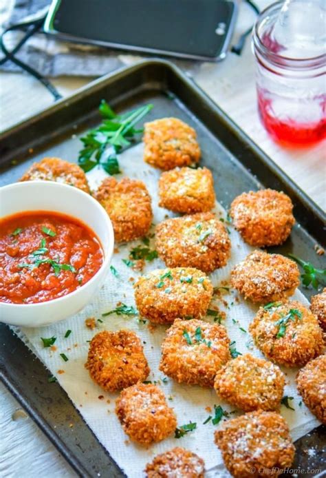 A great lasagna has pasta layered with cheese and a rich, meaty red sauce— wonderful, but fairly heavy. Lasagna Bites - deep fried crispy lasagna pieces with ...