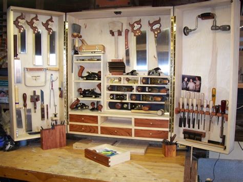 This joint is simple and strong. Hanging Hand Tool Cabinet - FineWoodworking