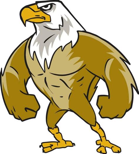 Pin By Shawn Tempest On Sports Logos Eagle Cartoon Cartoon Character