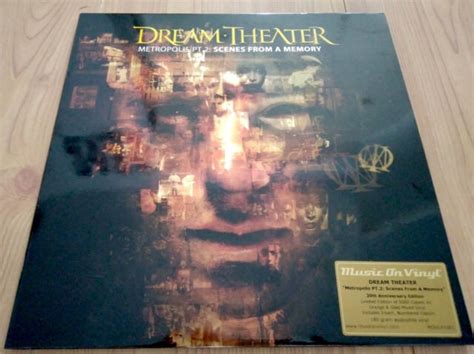 Dream Theater Metropolis Pt 2 Scenes From A Memory 2x180g Vinyl Lp