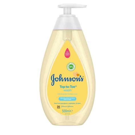 3574669909945 Johnsons Top To Toe Baby Wash 500ml