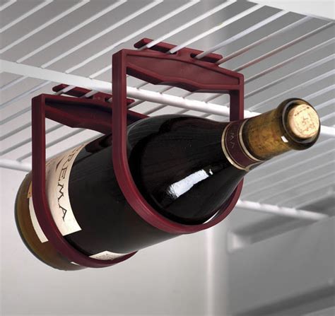 When it comes time to cleaning your dorm room, or just cleaning out your mini fridge, our raised rolling compact refrigerator rack makes an. Hanging Refrigerator Wine Holder