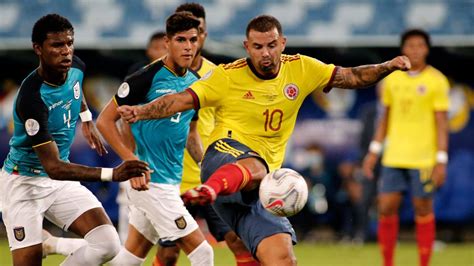 Colombia Vs Ecuador Score Slick Set Piece Leads To Cardona Winner In
