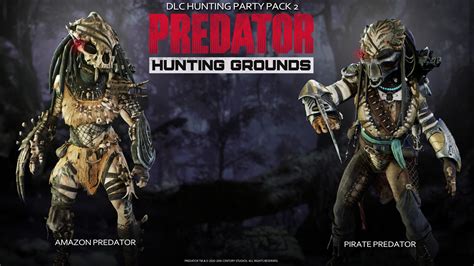Two New Predators Enter The Jungle With The ‘amazon And ‘pirate Dlc For